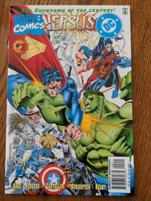 Marvel Comics Versus DC 3 High Grade 9.2 Marvel Comic Book D88-165