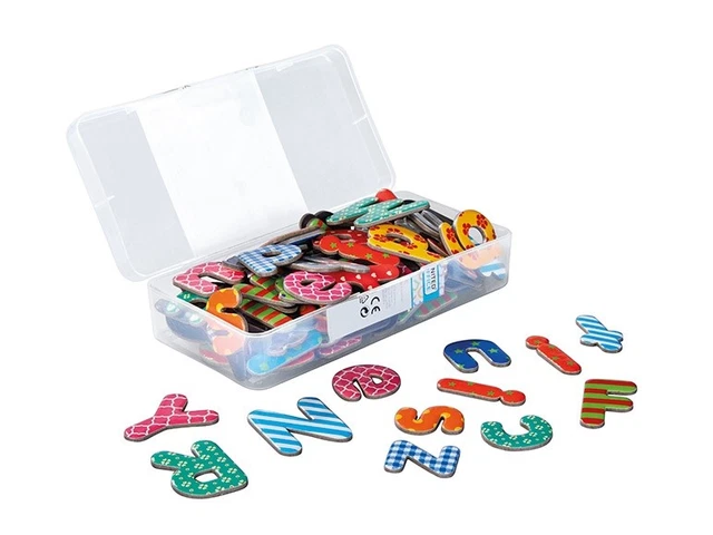 UNITED OFFICE ABC Magnets 100 Pieces High Quality Magnets £7.99 ...
