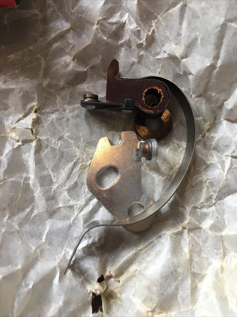 NEW NOS Lucas contact points assembly 54415803 DSB142 Triumph motorcycle