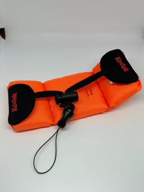 Kodak Universal Floating Camera Foam Arm Wrist Strap For Surfer Swimmer Orange