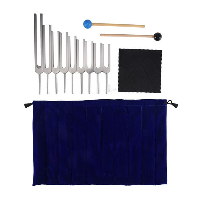 Set diapason - 9 diapason per chakra di guarigione, terapia del suono, Keep BodyH3
