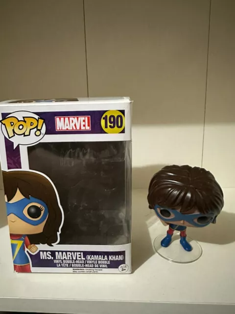 Super Hero Funko Pop! Marvel Ms. Marvel (Kamala Khan) #190