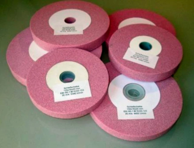 SCHLEIFSTEIN 150 x 20 x 32(20,18,16,14,13)mm Edelkorund K80 SCHLEIFSCHEIBE NEU SCHLEIFSTEIN 150 x 20 x 32(20,18,16,14,13)mm Edelkorund K80 SCHLEIFSCHEIBE NEU