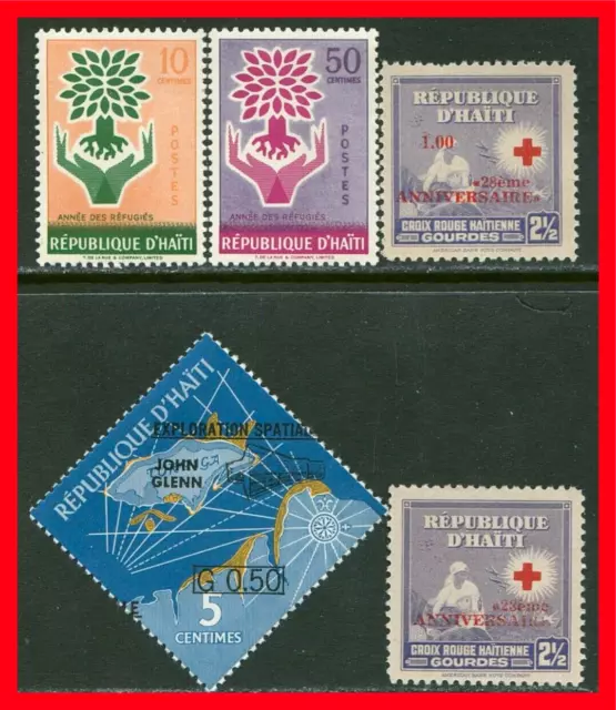 Haiti Postage Stamps Scott 452-484, 5-Stamp MNH Selection!! H199