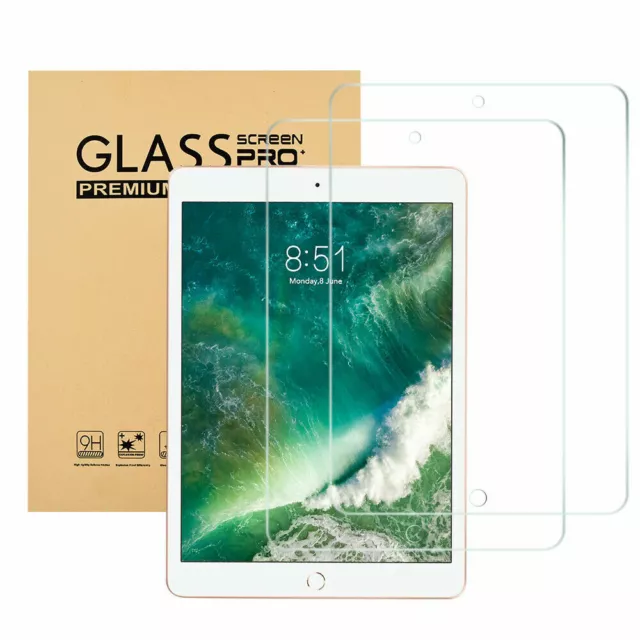 Real GenuineTempered Glass HD Full Screen Protector For iPad 10.2" 7th Gen 2019