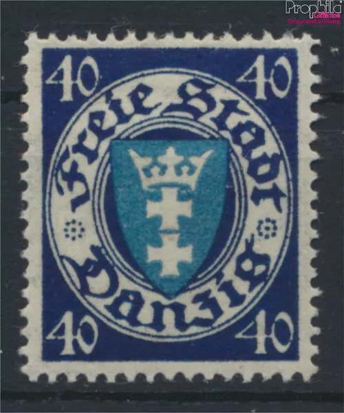 Gdansk 199x Un avec charnière 1924 Crest (9898585