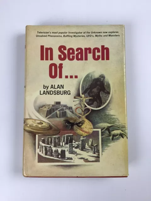 In Search Of Book Alan Landsburg HC DJ BCE 1978 Myths Monsters Magic Based on TV