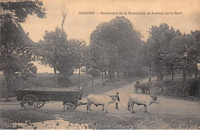 95 - GONESSE - SAN56173 - Boulevard de la Madeleine et Avenue de la gare - Agri