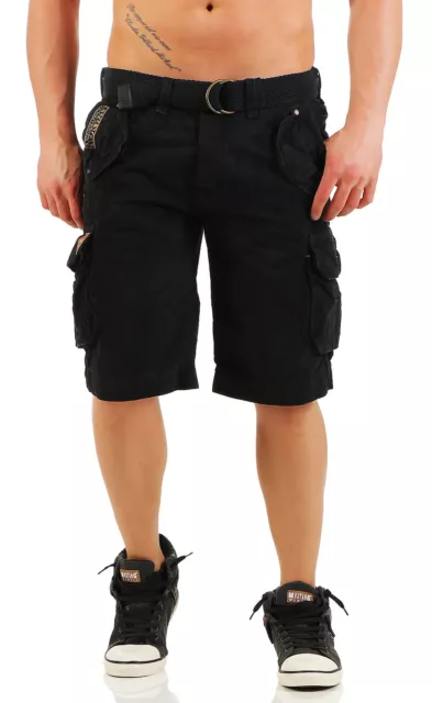 Geographical Norway Polish kurze Sommer Hose Cargo Short Herren Bermuda Shorts 2