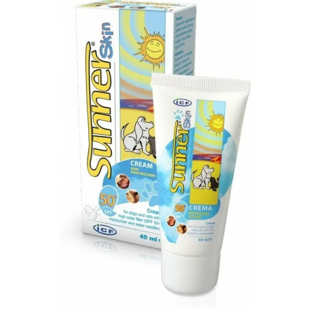 I.C.F. sunner skin sunscreen for dogs and cats 40 ml