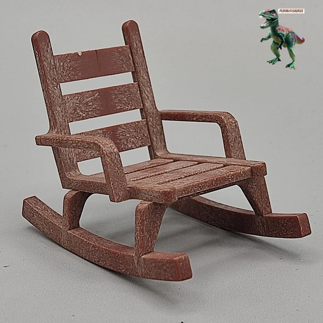 Sedia A Dondolo Sceriffo PLAYMOBIL Western - Pezzo Singolo - Compatibile Con Varie Referenze