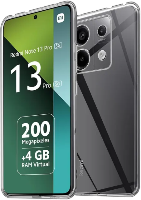 Funda para Xiaomi Redmi Note 13 Pro (5G) / Poco X6 (5G) Carcasa Silicona Gel TPU