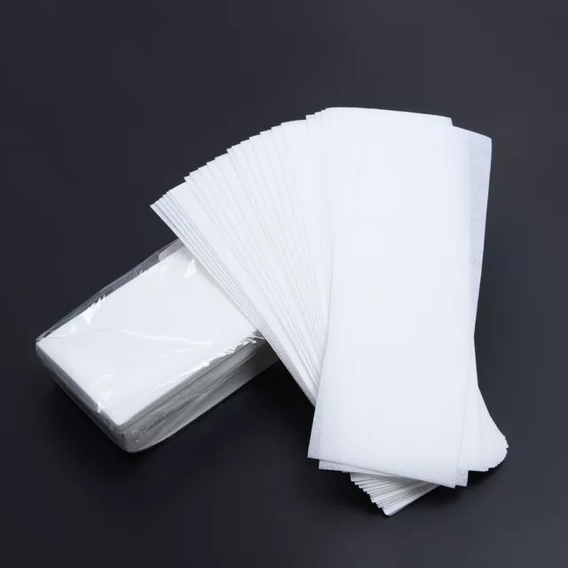 100x White Hair Removal Depilatory Epilator Strips Paper Roll Waxing Supplies