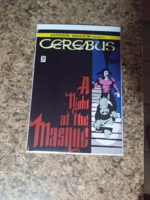 Cerebus The Aardvark 16 1980 VF "A Night At The Masque" Dave Sim