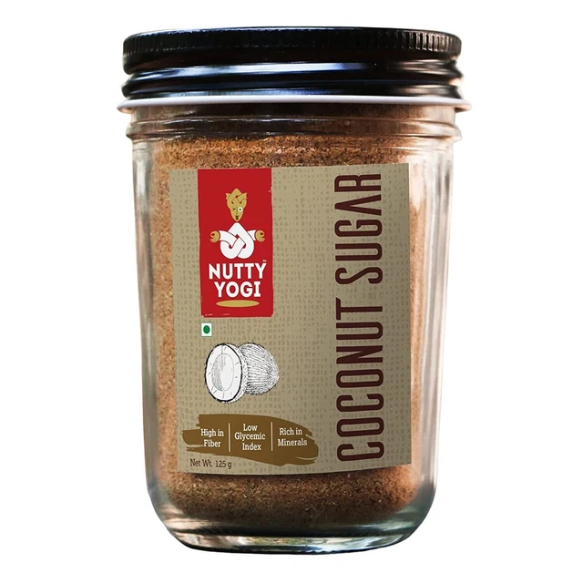 Nutty Yogi Coconut Sugar 4.40 oz Alto contenuto di fibre, ricco di...