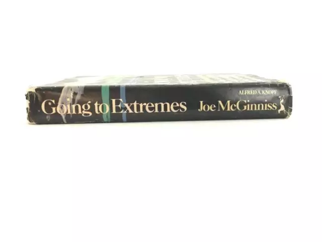 Vintage 1980 Going to Extremes by Joe McGinniss First Edition Hardcover Book 3