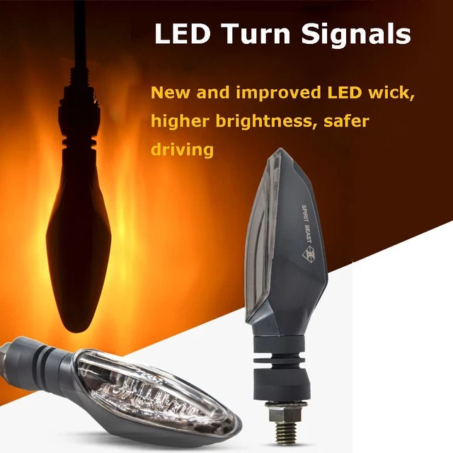 Tail Light Indicator Blinker LED Decorative Lamp Warning Turn Signal Lights