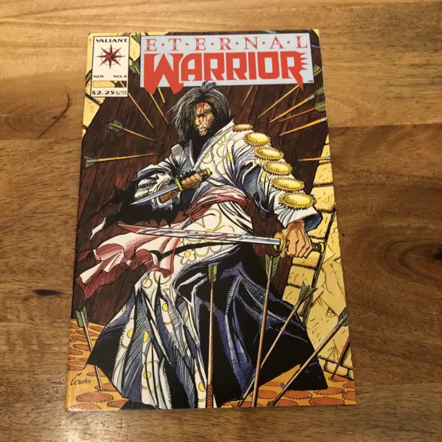 Eternal Warrior #4 Valiant Comics First Bloodshot 1992