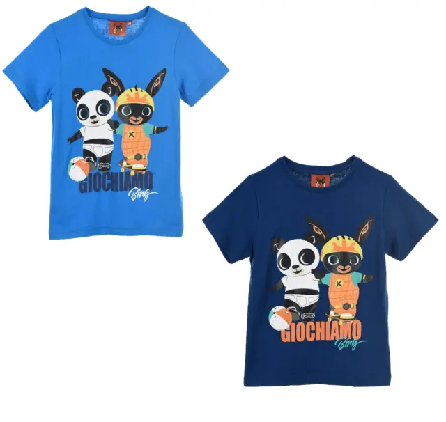 Boys Kids Official Cbeebies Bing Bunny Summer Girls T-Shirt Top Ages 3-6