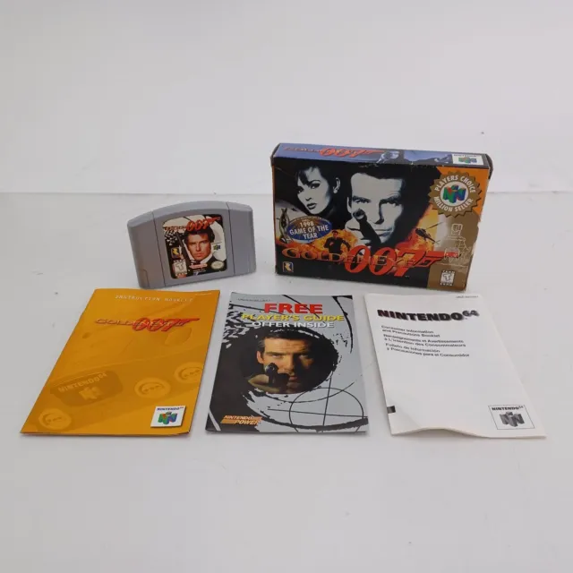 007 Goldeneye Nintendo 64 GOTY Ed. CGC 9.0 A+ - goldencollectors
