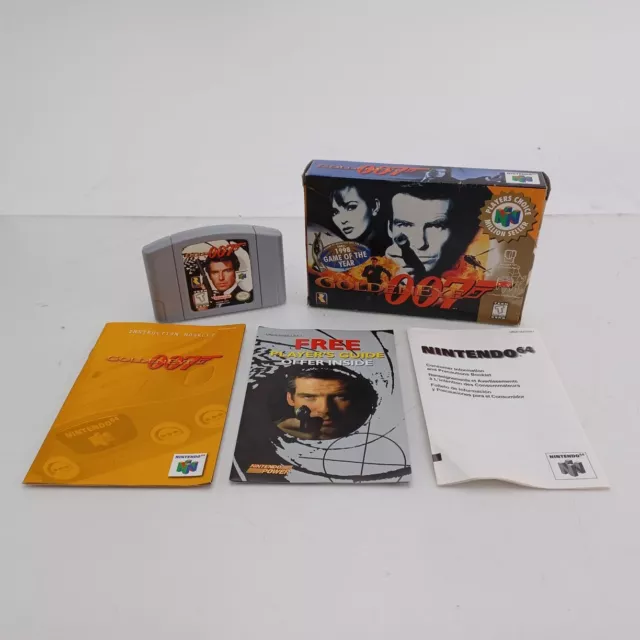 007 Goldeneye Nintendo 64 GOTY Ed. CGC 9.0 A+ - goldencollectors