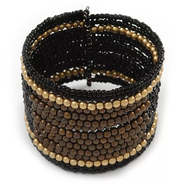 1 Acrylic Boho Word Beaded Bracelet Alphabet Beads Bangle Summer Beach  Jewellery