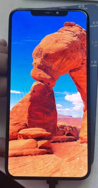 Display originale Apple iPhone XS MAX OLED vetro usato ok tirato merce di seconda scelta