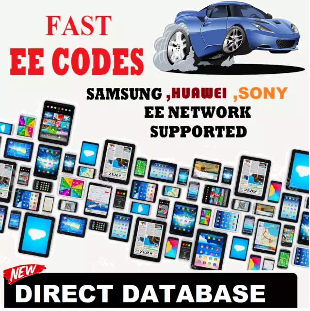 EE Network Unlock Code Samsung S10 S10E S10 Plus A20E A40 A50 A70 A71..MCK Code