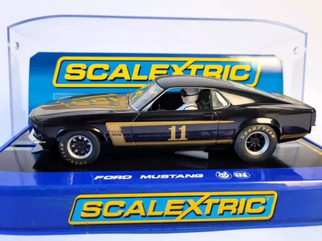 Scalextric Ford MUSTANG Boss 302 Trans-AM Ref. C3230 Hornby Carson - OVP NEU
