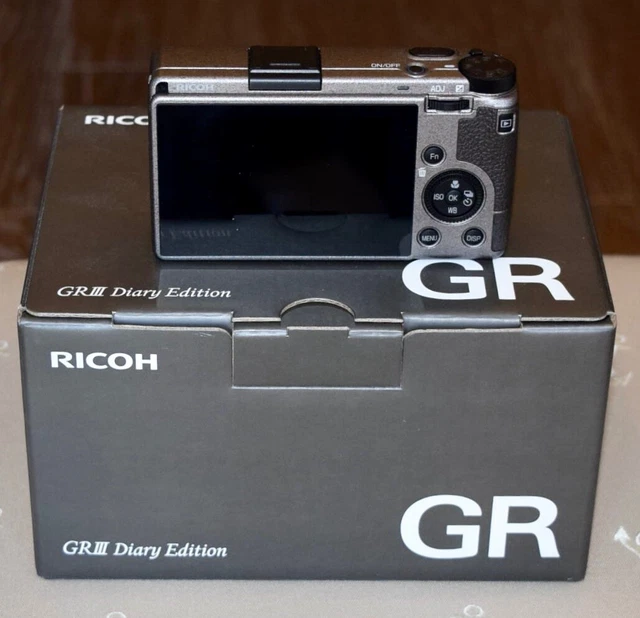 Ricoh GR III Diary Edition 1080p f/2.8 Digital Camera - Gray  gr3 2