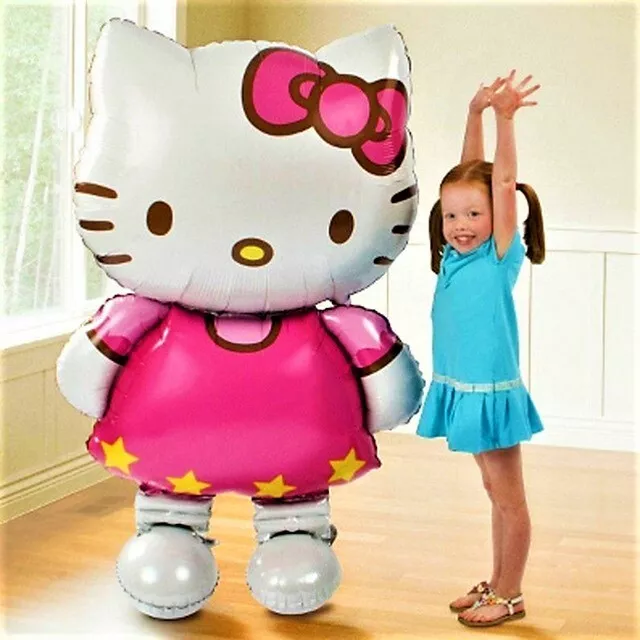 XXL Hello Kitty Folienballon 105x61cm Party Geburtstag Ballon Kindergeburtstag