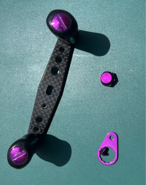 IXA KTF ハイパーオフセットカーボンハンドル85mm Abu、ダイワ用