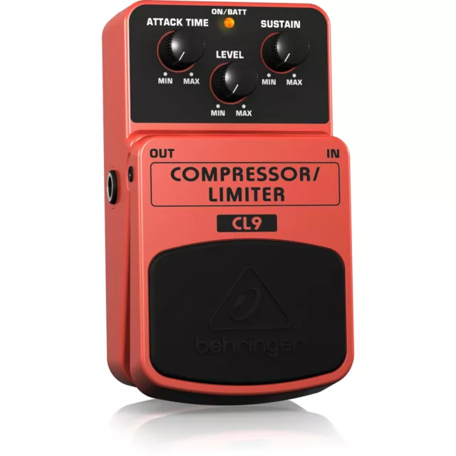 Compresor/limitador Behringer CL9 - dispositivo de efectos para guitarras 2