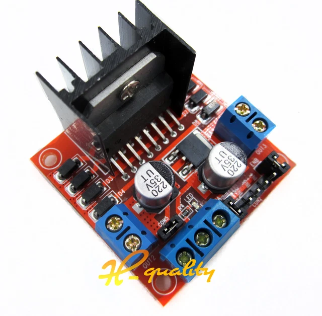 5Pcs L298N Dual H Bridge Stepper Motor Driver Board Geekcreit for Arduino - products that work with official Arduino boards