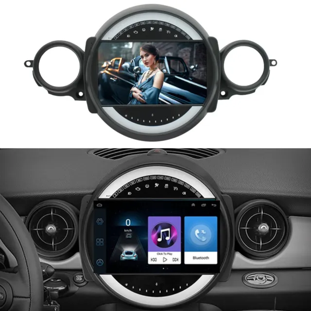 For 2007-2013 Mini Cooper R56 R57 R58 R59 Android Stereo Radio GPS Navigation 9"