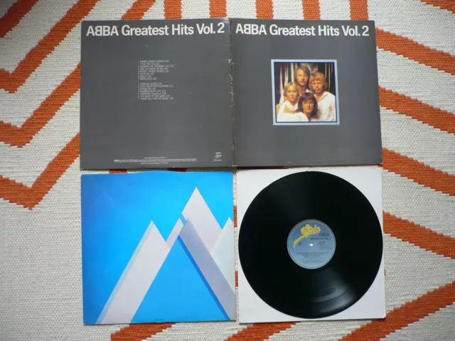 Abba Greatest Hits Vol. 2 Volume Vinyl 1979 UK Epic LP Best Of Dancing Queen etc