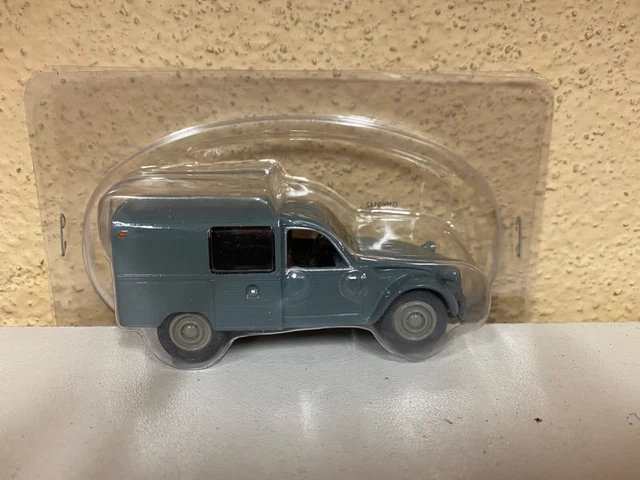 Norev Citroën 2CV Fourgonnette - Commerciale Grise - Collection N°16 - Plastique