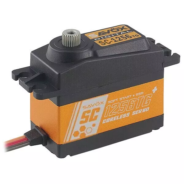 Savox SC-1256TG+ High Torque Coreless Digital Servo 20kg@6.0V Plus UK STOCK