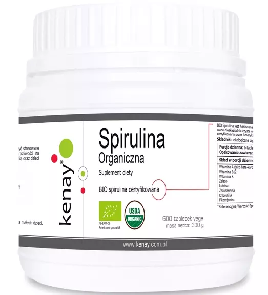 Spiruline Bio, 600 comprimés - complément alimentaire