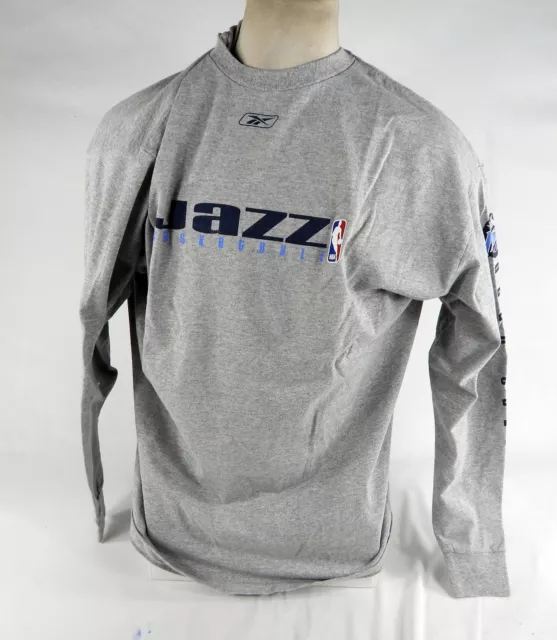 2000s Utah Jazz Team Issued Grey Training Shirt XLT DP68341