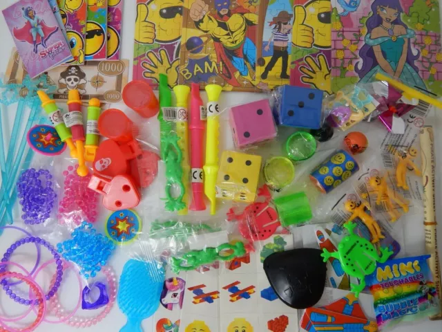 50 X Boys/Girls Pinata/Party Bag Fillers, Toys, Favours, Lucky Dip Prizes