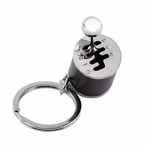 Kreative Auto Teil Modell Gear Shifter Keychain Mini Auto Schaltknauf Getrieb...