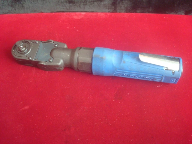 Snap on / Blue Point AT714 3/8 Very Rare Flexible Head Air Ratchet
