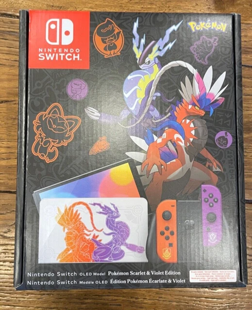NINTENDO SWITCH CONSOLE (OLED Model) Pokemon Karmesin & Purple Edition