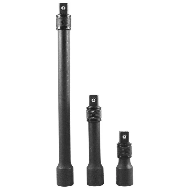 Paramount Locking Socket Extensions (3", 5", & 10" Lengths) 1/2" Drive