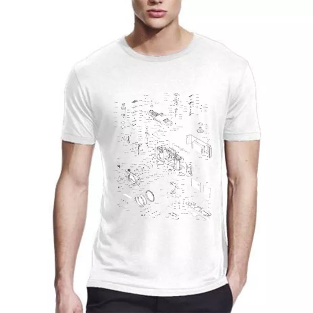 Inside Camera T-Shirt - Macchina Fotografica - Per Gli Amanti Della Fotografia