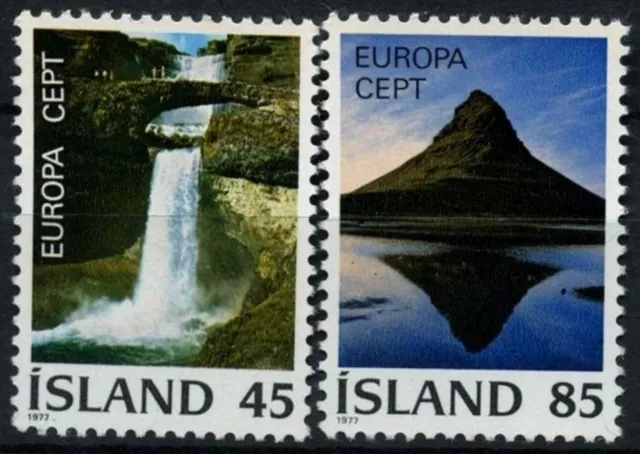 Iceland 1977 SG#553-4 Europa MNH Set #D56285