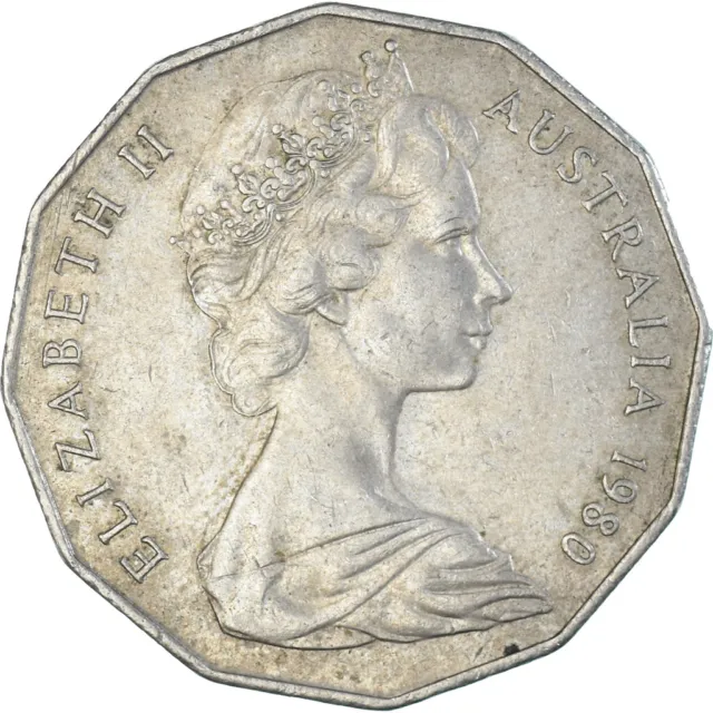 [#1339439] Coin, Australia, 50 Cents, 1980