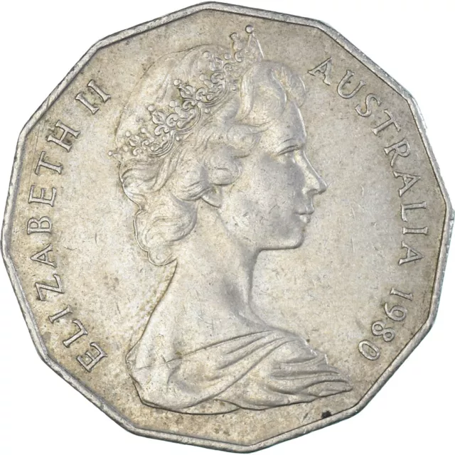 [#1339439] Coin, Australia, 50 Cents, 1980
