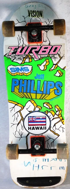スケートボード 80s SkateRags Sims Hosoi sticker 80s SkateRags Sims Hosoi sticker - スケートボード